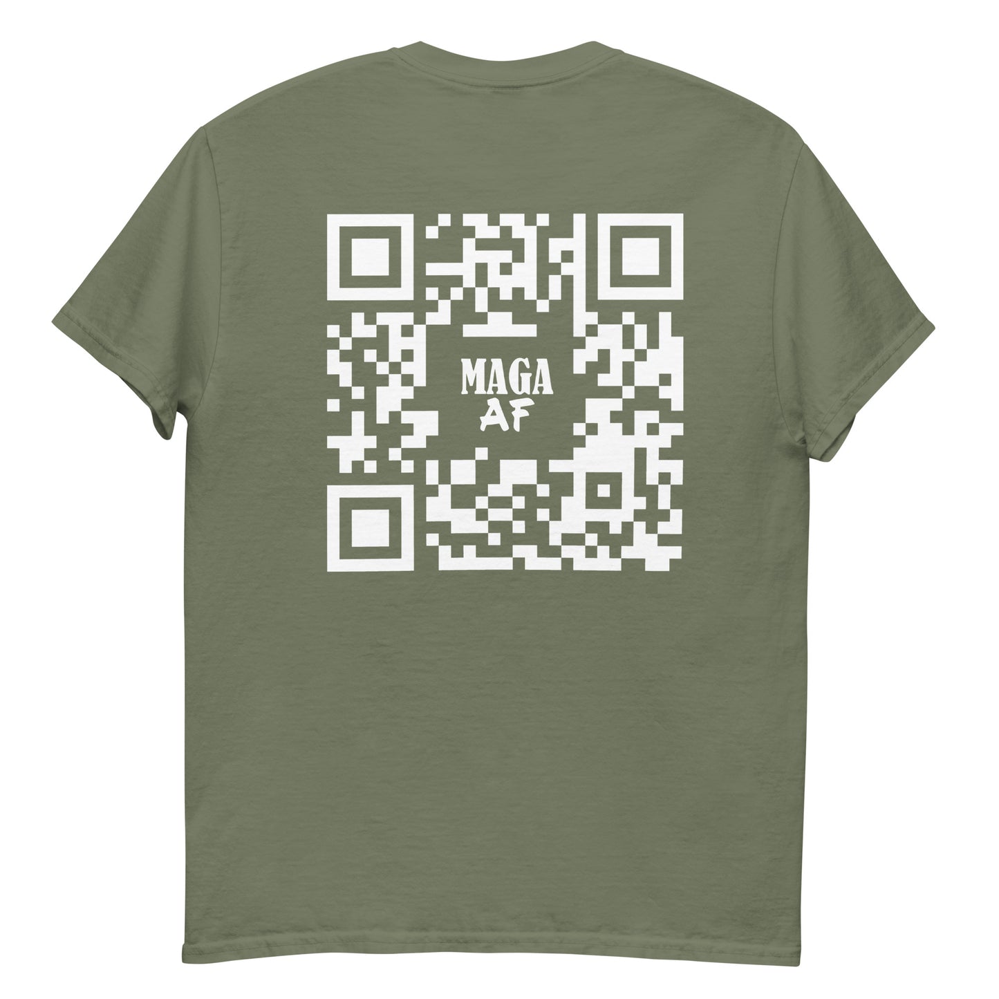 QR Code MAGA AF classic tee