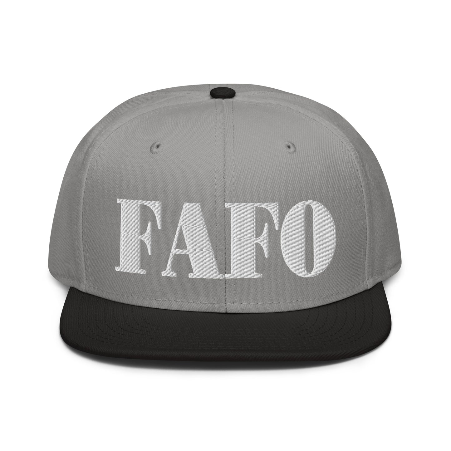 FAFO Fuck around find out Snapback Hat