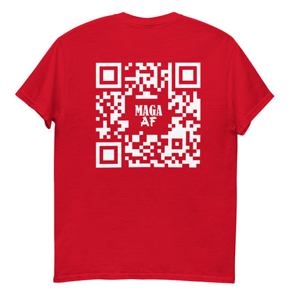 QR Code MAGA AF classic tee