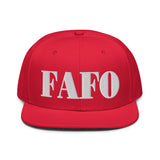 FAFO Fuck around find out Snapback Hat